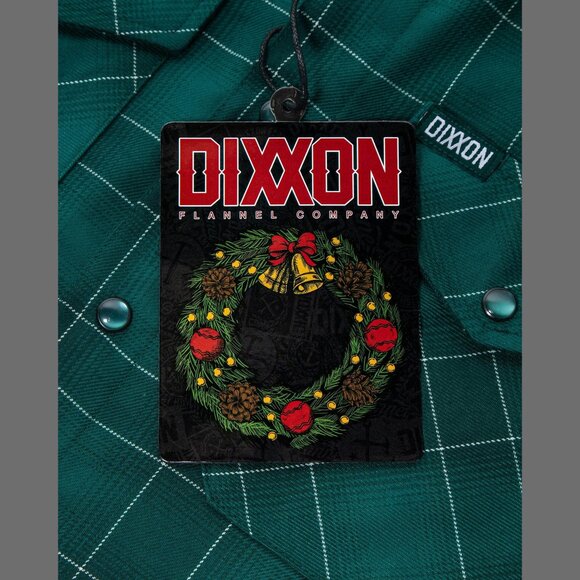 DIXXON FLANNEL - WREATH Flannel Shirt - Mens Large - Picture 5 of 15